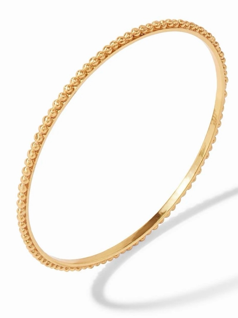 Julie Vos Colette Gold Bead Bangle
